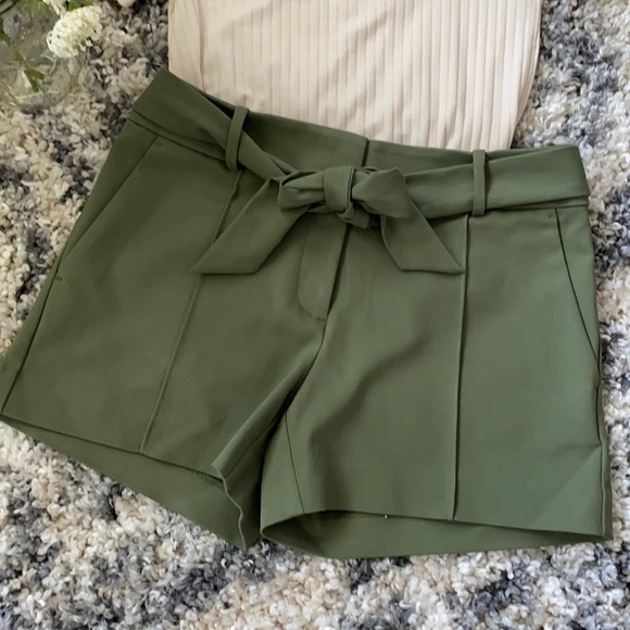 New without tags, Olive green loft shorts. - Picture 2 of 4